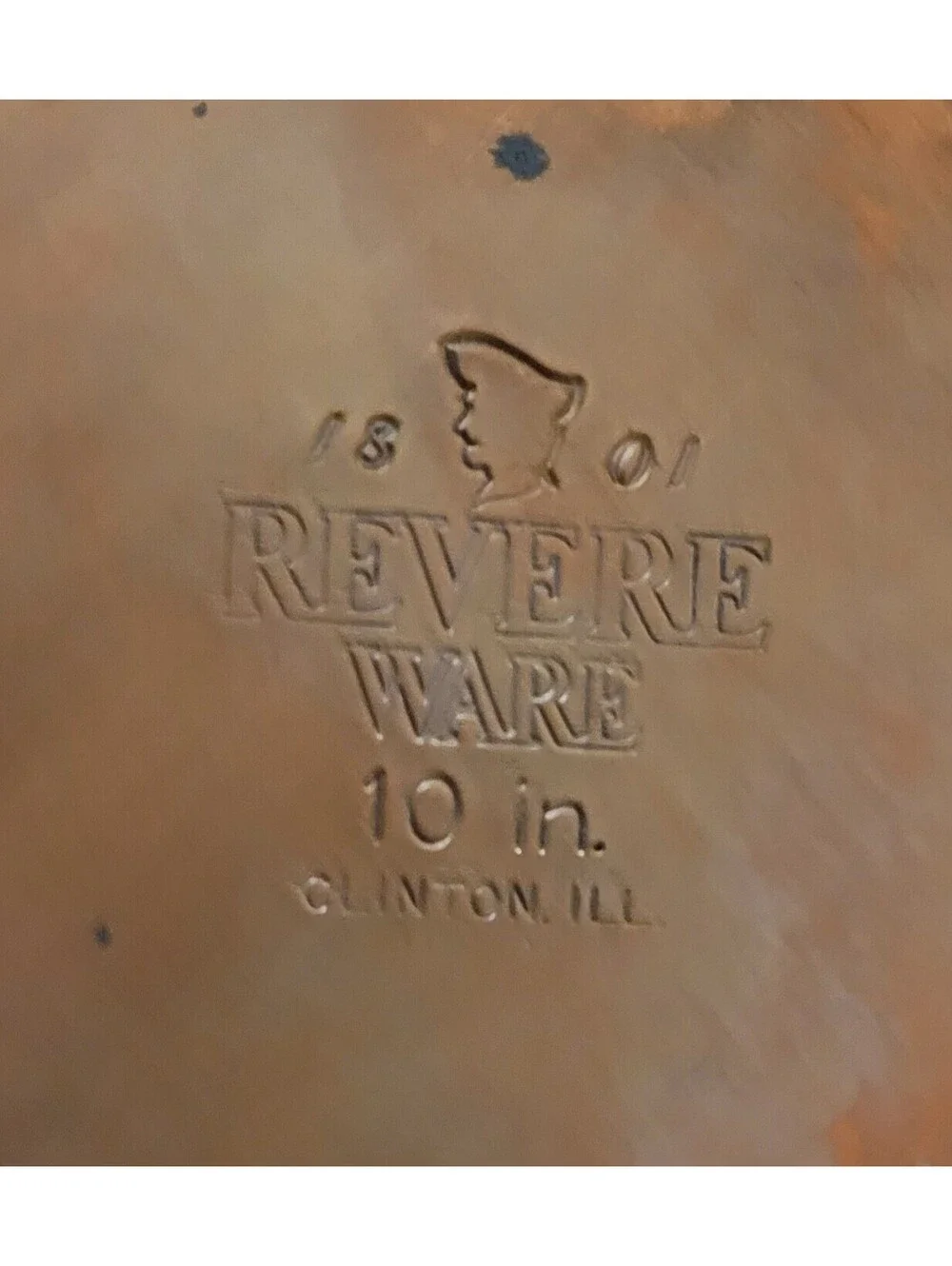 Vtg Revere Ware 10